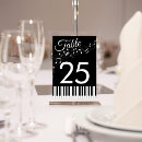 Pesquisar por chave cartoes de mesa Preto e branco