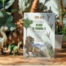 Pesquisar por de do dinossauro aniversário convites Menino bebê