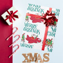 Pesquisar por trenó do papai noel papel de presente Qualquer crinaça