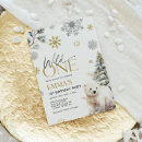 Pesquisar por floco neve aniversário convites Primeiro de