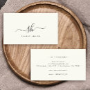 Pesquisar por monograma preto cartao de visita Elegante