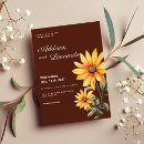 Pesquisar por marrom girassol casamento convites Para de girassol