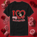 Pesquisar por filha adolescente camisetas Coração