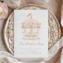 Pesquisar por do carrossel aniversário convites Feliz rodar