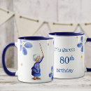 Pesquisar por 80 anos aniversário canecas Para ela