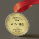 Pesquisar por medalha de ouro ornamentos Vencedor