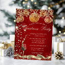 Pesquisar por bolas vermelhas do natal convites Vermelho