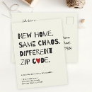 Pesquisar por mudança cartões Mudança de endereço