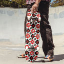 Pesquisar por preto e branco vermelho skates Padrão