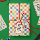 Pesquisar por quadrados coloridos papel de presente Qualquer pessoa