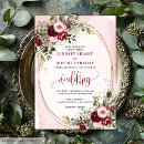 Pesquisar por floral do marsala casamento convites Para eles