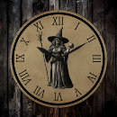 Pesquisar por bruxa em sua vassoura relogios de parede Lua