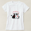 Pesquisar por desenho gato camisetas Divertido