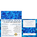 Pesquisar por água piscina cartao de visita Limpeza