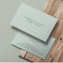 Pesquisar por seafoam cartao de visita Minimalista