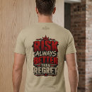 Pesquisar por arrependimento camisetas Para todos