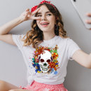 Pesquisar por esqueleto animal camisetas Flores