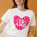 Pesquisar por eu amo meu namorado espanhol camisetas Namorados
