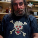 Pesquisar por desenho do crânio camisetas Halloween