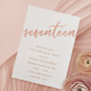 Pesquisar por 17 anos aniversário convites Elegante