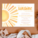 Pesquisar por sunshine convites Chá de fraldas solar
