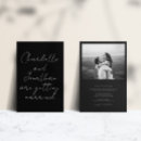 Pesquisar por preto moderno casamento convites Preto e branco