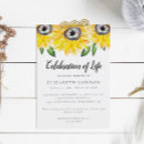 Pesquisar por celebration of life convites Floral