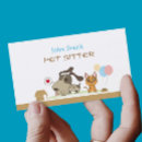 Pesquisar por doggy cartao de visita Baby sitter