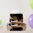 Pesquisar por carros vintage papel de presente Para todos