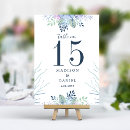 Pesquisar por roxo e branco cartoes de mesa Floral