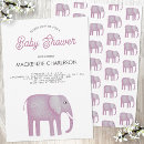 Pesquisar por elefante rosa convites Aquarela