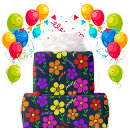 Pesquisar por aniversário adolescente papel de presente Menina