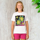 Pesquisar por flores coloridas camisetas Menina
