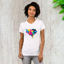Pesquisar por pinturas do coração camisetas Para ela