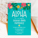 Pesquisar por aloha aniversário convites Havaiano