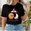 Pesquisar por ilustração romântica camisetas Vermelho