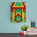 Pesquisar por aztec impressão de canvas Deus