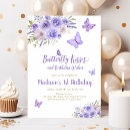 Pesquisar por borboletas roxas convites Floral roxo