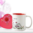 Pesquisar por bicicleta azul canecas Rosa