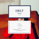 Pesquisar por francês cartao de visita Para ela