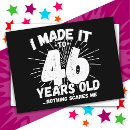 Pesquisar por 46 anos aniversáaio cartoes Engraçado