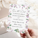 Pesquisar por lilac save the date convites Elegante