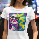Pesquisar por arte colorida camisetas Abstrato