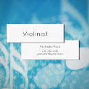 Pesquisar por música cartao de visita Violinista