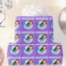 Pesquisar por brilho roxo papel de presente Menina