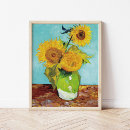 Pesquisar por girassóis van gogh pôsteres pósteres Pintura a óleo
