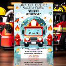 Pesquisar por do carro de bombeiros aniversário convites Qualquer crinaça