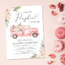 Pesquisar por vintage truck convites Floral