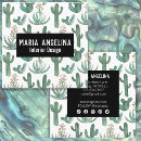 Pesquisar por natureza horizontal cartao de visita Aquarela
