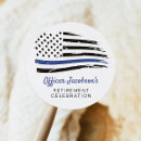 Pesquisar por polícia adesivos Festa de aposentação